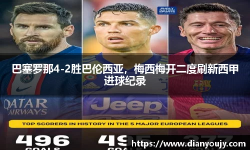 巴塞罗那4-2胜巴伦西亚，梅西梅开二度刷新西甲进球纪录